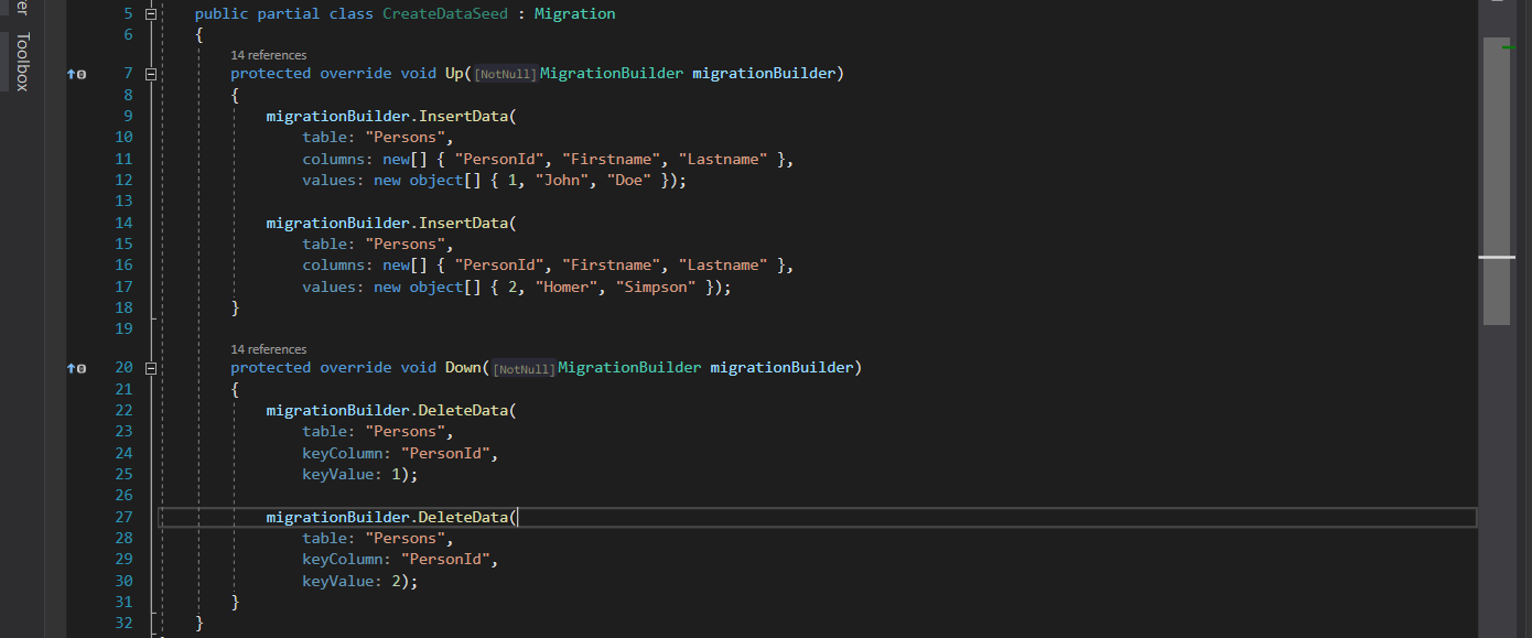 Data Seed in ASP.NET Core & EF Core | Mark Deanil Vicente