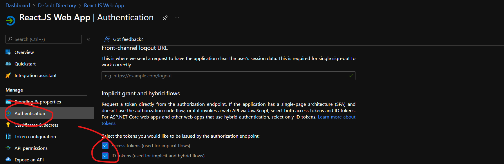 React.JS + MSAL with ASP.NET Core to use Azure AD with User & Role - Part 3