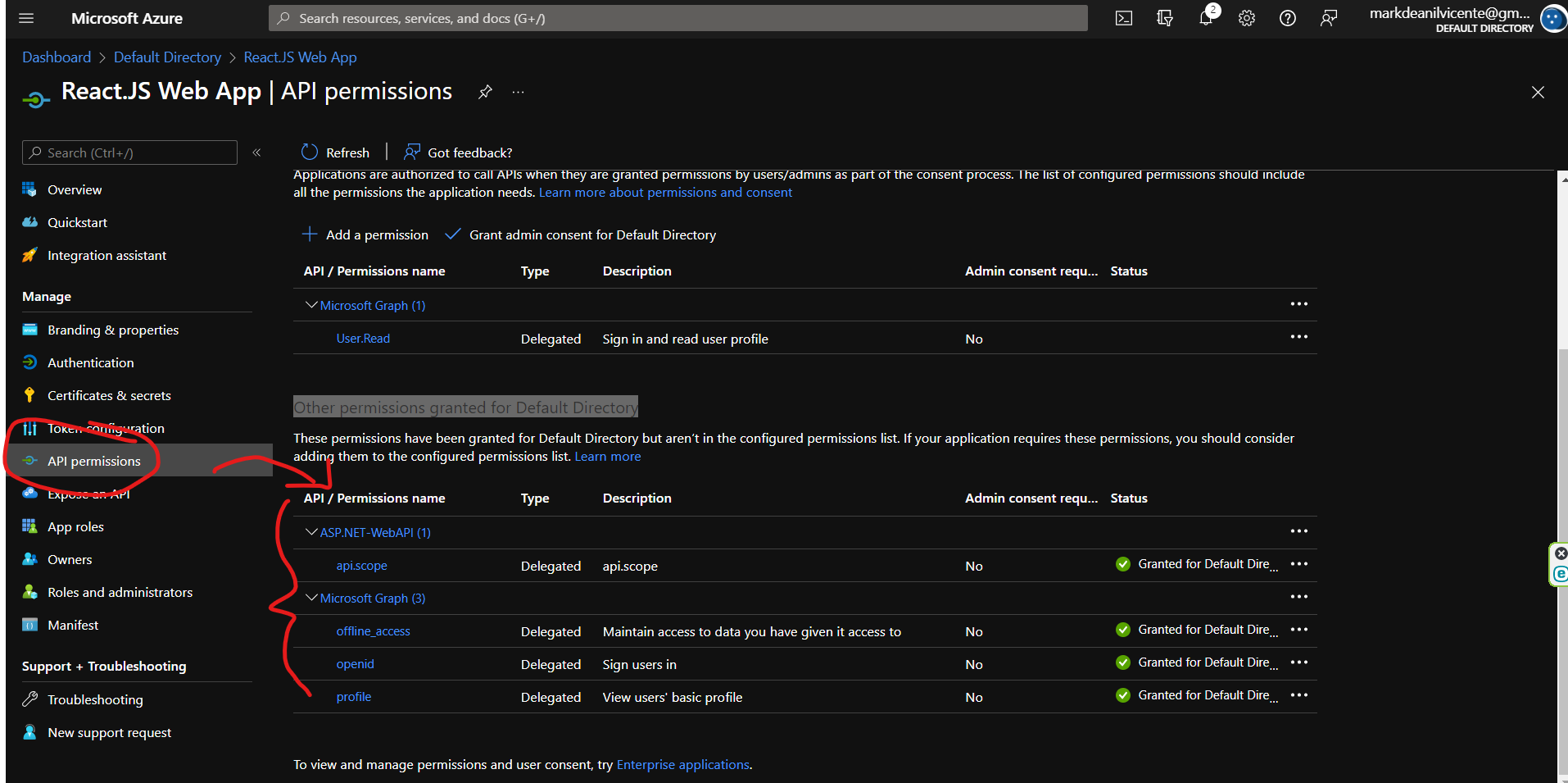 React.JS + MSAL with ASP.NET Core to use Azure AD with User & Role - Part 3