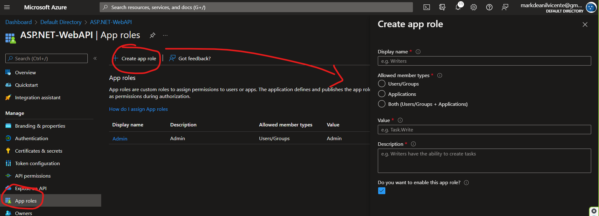 React.JS + MSAL with ASP.NET Core to use Azure AD with User & Role - Part 1