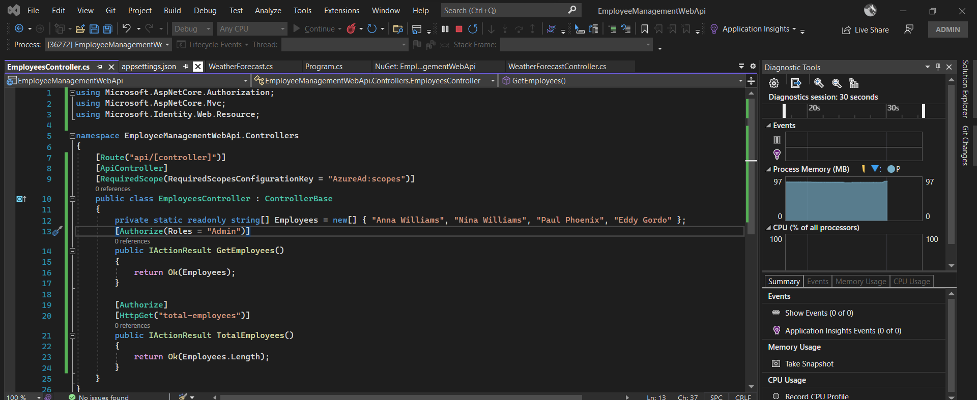 React.JS + MSAL with ASP.NET Core to use Azure AD with User & Role - Part 2