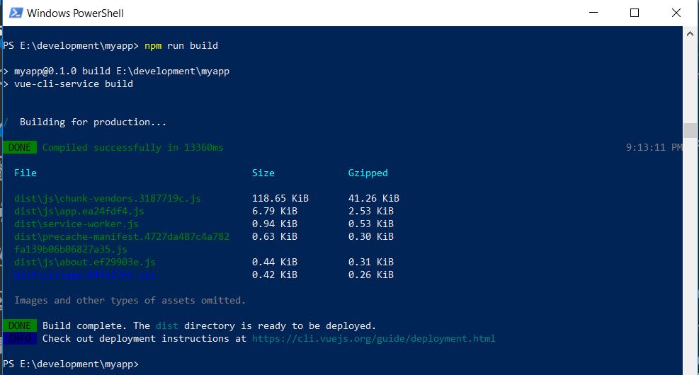 Host Vue.JS on IIS | Mark Deanil Vicente