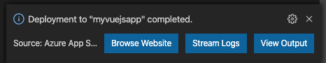 Deploy Vue.JS using VSCode | Mark Deanil Vicente
