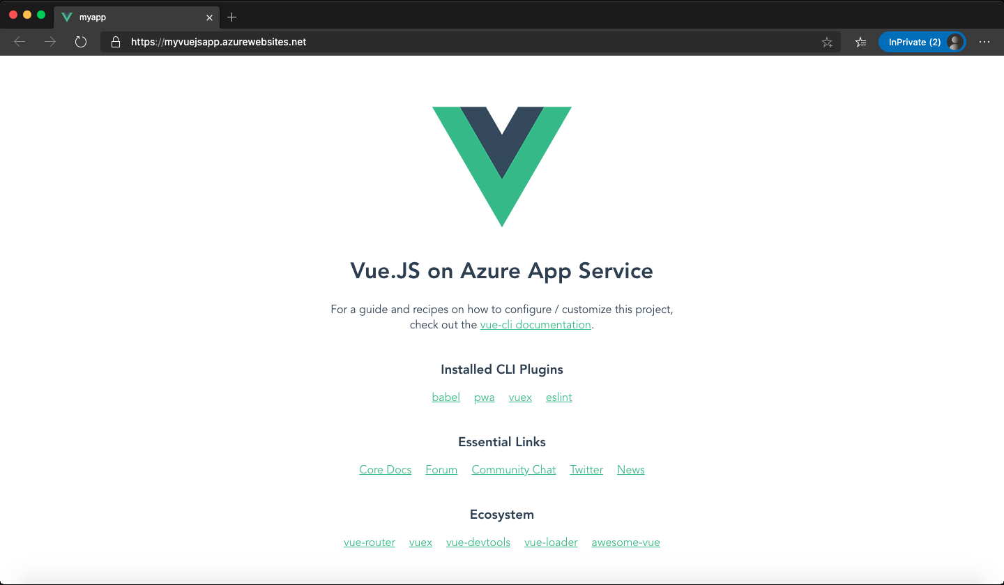 Deploy Vue.JS using VSCode | Mark Deanil Vicente