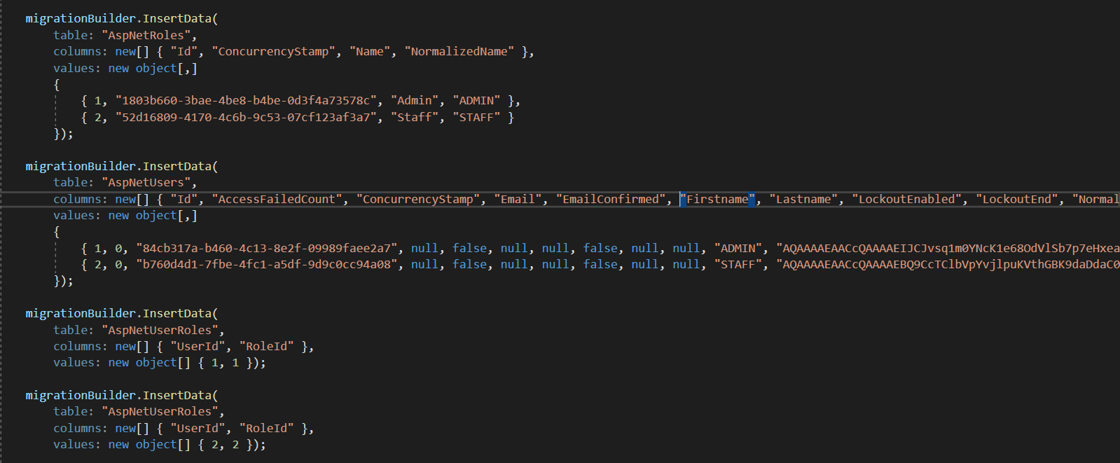 Seed Users And Roles in ASP.NET Core | Mark Deanil Vicente